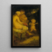 L'Éducation de Cupidon - Narcisse Virgile Diaz de la Peña — gerahmtes Bild an der Wand