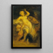Venus entwaffnet Amor - Narcisse Virgile Diaz de la Peña — gerahmtes Bild an der Wand