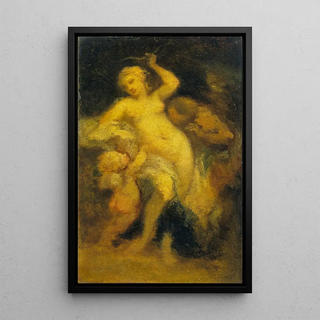 NarcisseVirgile Diaz de La Pea - Venus disarming Cupid.webp