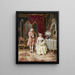 L'admirateur - Natale Attanasio — gerahmtes Bild an der Wand