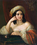 Ritratto di una donna orientale - Natale Schiavoni — vista dell’opera