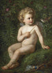 Putto nourrissant une fraise à un oiseau - Nathaniel Schmitt — vista dell’opera