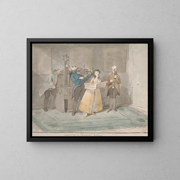 Conquérir un passage chromatique - Nathaniel Dance-Holland — quadro incorniciato alla parete