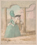 Miss Peagreens, Papà e Mamma che passeggiano nei luoghi pubblici in un'area di balneazione - Nathaniel Dance Holland — vista dell’opera