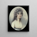 Portrait de Mlle Bradley - Nathaniel Plimer — gerahmtes Bild an der Wand