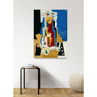 Nature Morte À L’as De Pique de Louis Marcoussis | Reproduction Tableau Décoration murale affiche copie