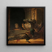 Naturmorte mit Pfauen - Rembrandt van Rijn — gerahmtes Bild an der Wand