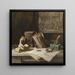 Nature morte avec des volumes - Hugo Charlemont — framed artwork on a wall