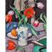 Reproduction of the painting Nature morte avec tulipes et éventail - Samuel John Peploe