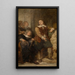 Le scultore Artus Quellinus I a Amsterdam - Nicaise De Keyser — quadro incorniciato alla parete
