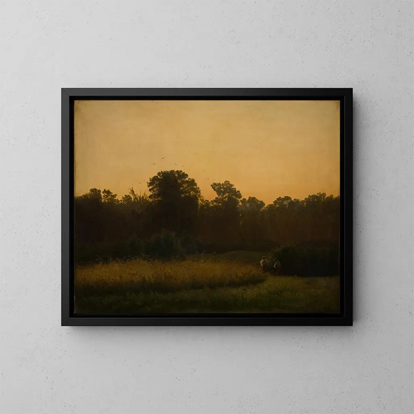 Ernte - Nicholas Chevalier — gerahmtes Bild an der Wand