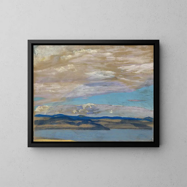 Inseln - Nicholas Roerich — gerahmtes Bild an der Wand