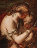 Venus und Amor mit einem Putto - Niccolò Bambini — Ansicht des Kunstwerks