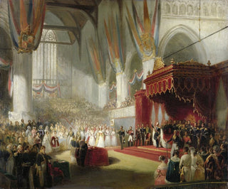 Nicolaas Pieneman - The Inauguration of King William II in the Nieuwe Kerk in Amsterdam on 28 November 1840.webp