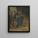 Girl peasant - Nicolaas van der Waay — framed artwork on a wall