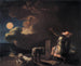Fingal vede i fantasmi dei suoi antenati alla luce della luna - Nicolai Abildgaard — vista dell’opera