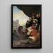 Frederik II construit le castello di Kronborg a Elsinore - Nicolai Abildgaard — quadro incorniciato alla parete