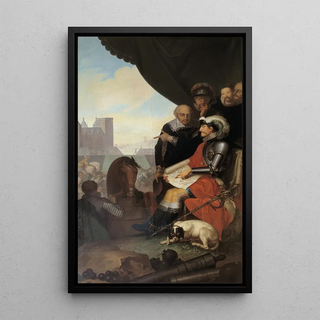 Nicolai Abildgaard - Frederik II Builds Kronborg Castle At Elsinore.webp