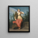 Philosophie Figur allegorisch - Nicolai Abildgaard — gerahmtes Bild an der Wand