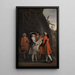 La costruzione del molo di Copenaghen sotto il regno di Christian VI - Nicolai Abildgaard | Reproduction — quadro incorniciato alla parete