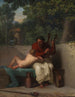 Il poeta greco Anacreonte e Bathyll - Nicolai Abildgaard — vista dell’opera