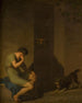 Tibulle che si lamenta davanti alla porta della sua amata - Nicolai Abildgaard — vista dell’opera