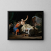 Isaac bénissant Jacob - Nicolas-Guy Brenet — gerahmtes Bild an der Wand