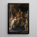 Saint Louis riceve i messaggeri del Vecchio della Montagna - Nicolas-Guy Brenet — quadro incorniciato alla parete