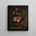 Stillleben mit Blumen - Nicolas Baudesson — gerahmtes Bild an der Wand