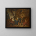 Apollo e le muse - Nicolas Bertin — quadro incorniciato alla parete