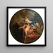 La Mort d'Adonis - Nicolas Bertin — gerahmtes Bild an der Wand