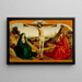 Crocifissione - Nicolas Dipre — quadro incorniciato alla parete