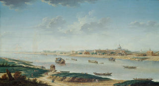 Nicolas JeanBaptiste Raguenet - La Salptrire Vue De La Rape.webp