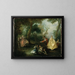 Le Balancement - Nicolas Lancret — gerahmtes Bild an der Wand