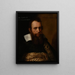 Eustache de La Salle - Nicolas Moillon — gerahmtes Bild an der Wand