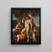 Bacchus Apollon - Nicolas Poussin — gerahmtes Bild an der Wand