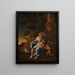 La Sainte Famille avec l'enfant Jean - Nicolas Poussin — quadro incorniciato alla parete