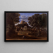Landschaft mit den Aschen von Phocion - Nicolas Poussin — gerahmtes Bild an der Wand