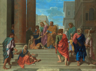 Nicolas Poussin - Saints Peter and John Healing the Lame Man.webp