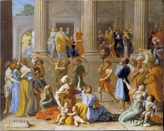 Il Trionfo di David - Nicolas Poussin — vista dell’opera