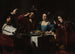 Scène di banchetto con un suonatore di liuto - Nicolas Tournier — vista dell’opera