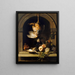 Perdrix rouge dans une niche - Nicolas de Largillière — quadro incorniciato alla parete