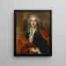 Portrait von Anne Louis Goislard de Montsabert, Comte de Richbourg-le-Toureil - Nicolas de Largillière — gerahmtes Bild an der Wand
