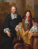 Portrait eines jungen Mannes und seines Lehrers - Nicolas de Largillière — Ansicht des Kunstwerks