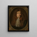 Portrait eines Mannes Pierre van Schuppen - Nicolas de Largillière — gerahmtes Bild an der Wand