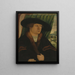 Portrait eines Adligen - Nicolaus Kremer — gerahmtes Bild an der Wand