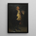 Fumeur - Nicolás Alperiz — quadro incorniciato alla parete