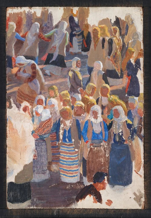 Niels Skovgaard - Grupper af dansende kvinder Megara.webp