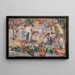 Markt von der Krim - Nikolai Ivanovich Kulbin — gerahmtes Bild an der Wand