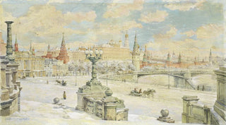Nikolai Nikolaevich Gritsenko - View of the Kremlin in winter.webp